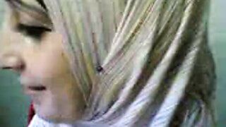 Arab hijab flash big tits