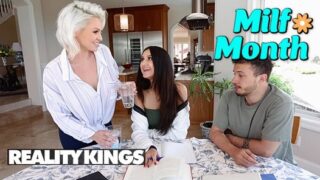 Apollo Catches His Stepmom Charli Phoenix Licking His Gf Eliza Ibarra & Joins For A 3some – REALITY KINGS